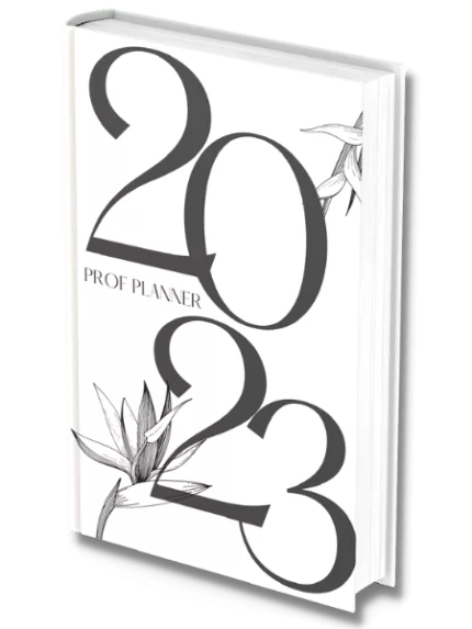 Prof Planner Digital 2023