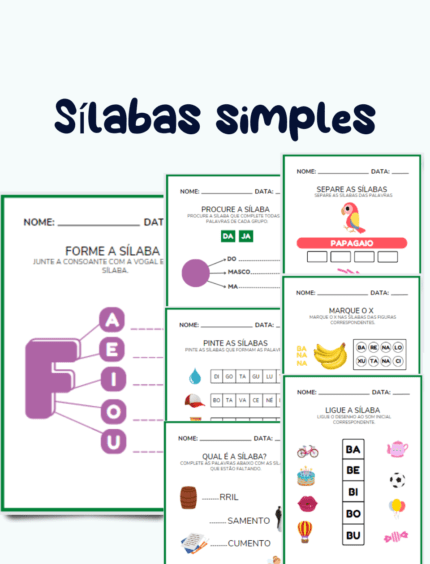 Sílabas Simples