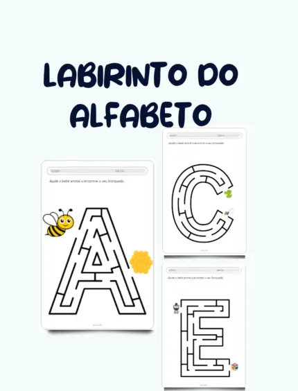Labirinto do alfabeto