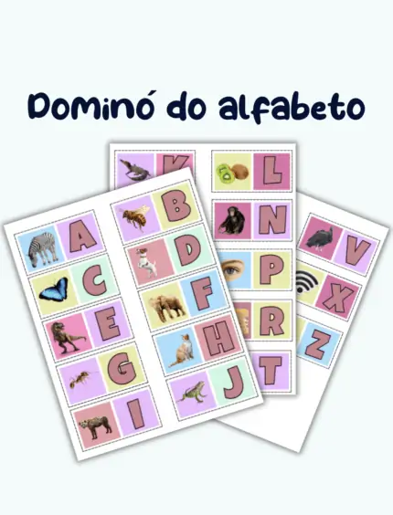 Dominó do alfabeto
