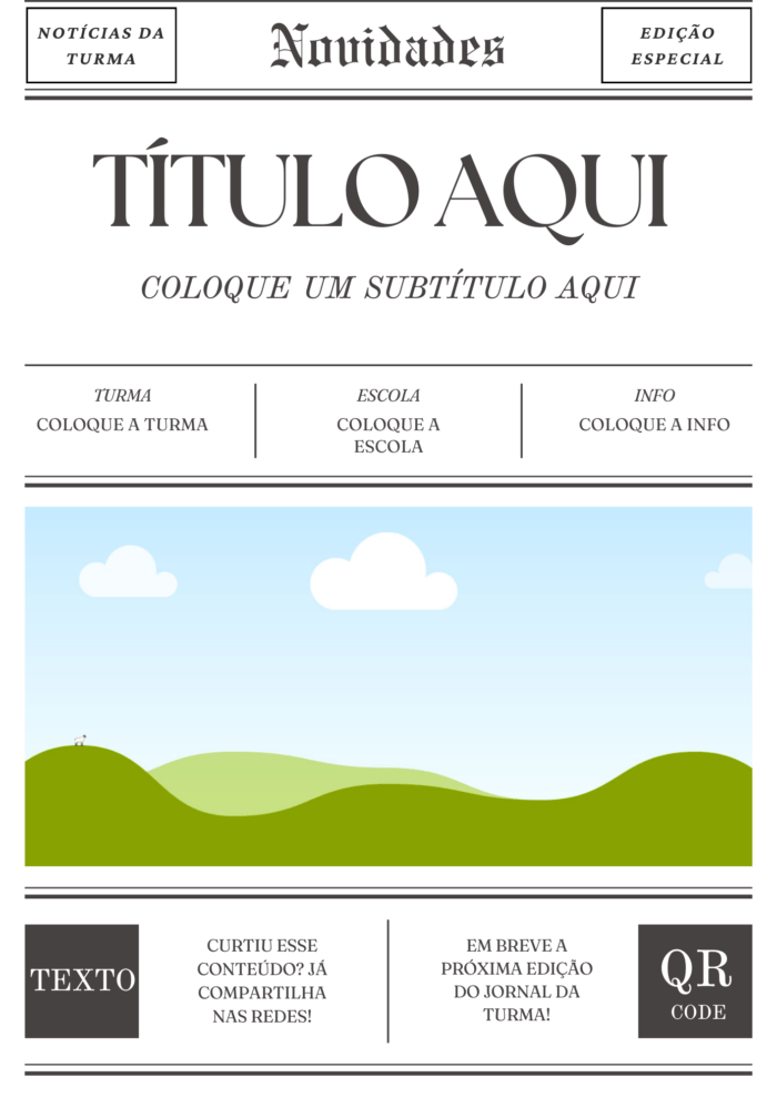 Jornal - Template Editável - Imagem 2