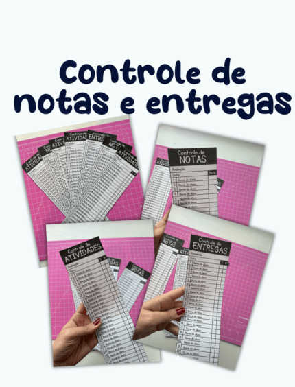 Controle de notas e entregas